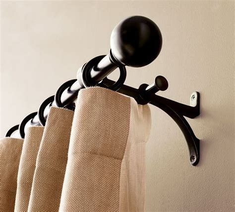 pottery barn curtain rod|pottery barn look alike curtains.